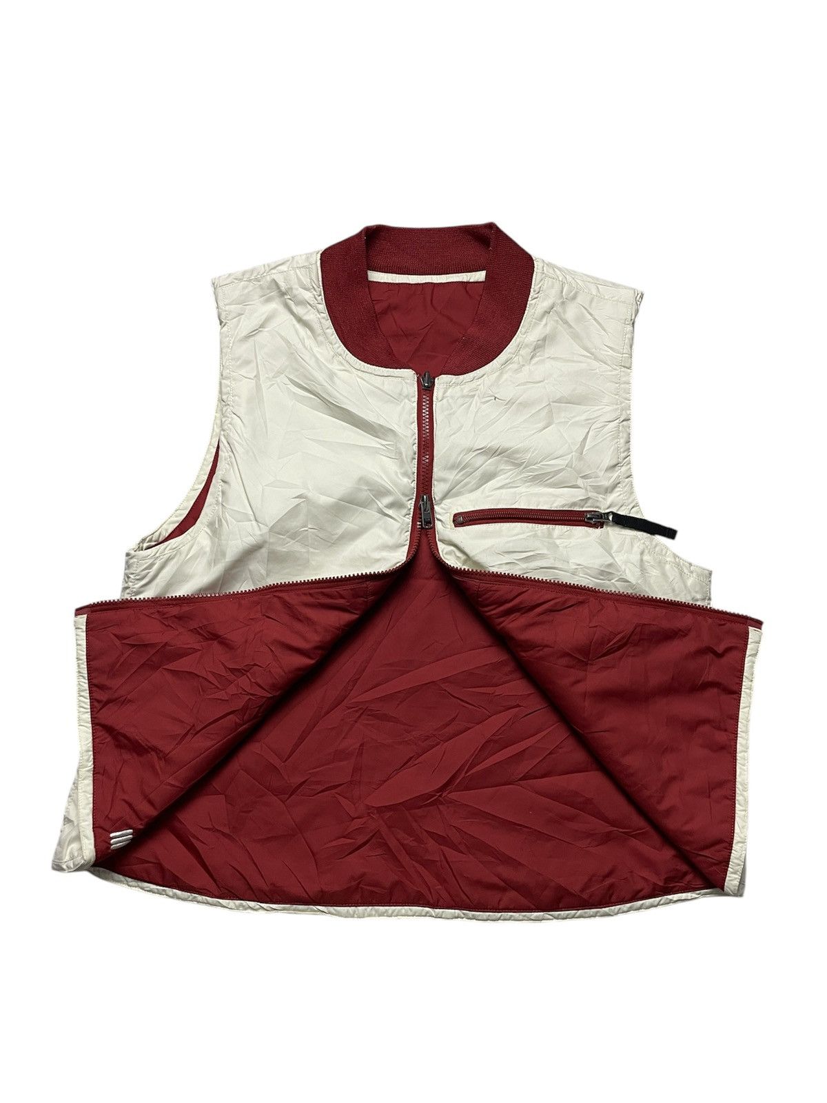 Burton 2000’s Burton - Reversible Techwear Double Zip Up Vest Size US M / EU 48-50 / 2 - 5 Thumbnail