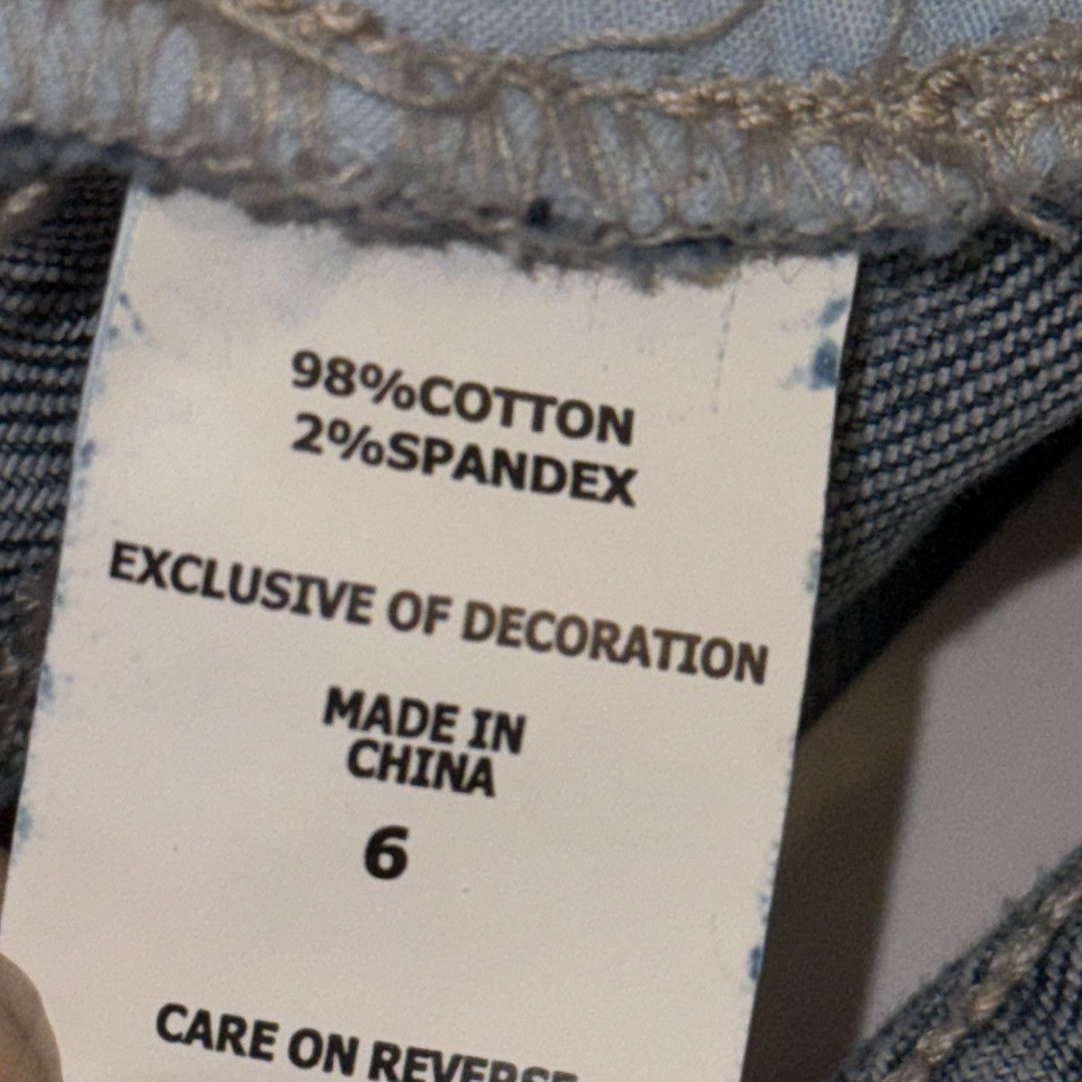 Other SOHO metallic silver painted sides Boyfriend jeans Size 28" / US 6 / IT 42 - 6 Thumbnail