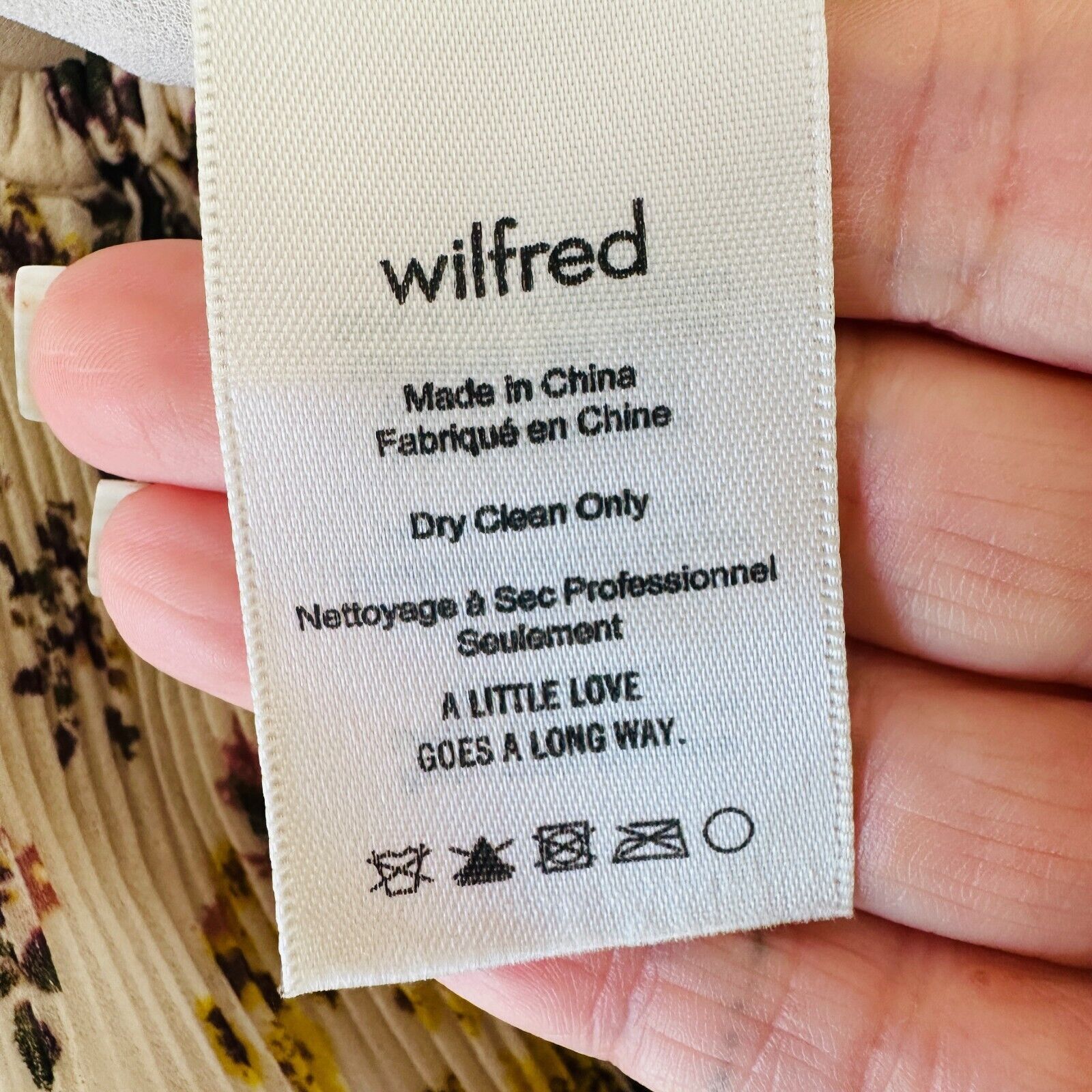 Aritzia Aritzia Wilfred Talence Cream Multi Floral Off Shoulder Top Size XS / US 0-2 / IT 36-38 - 12 Thumbnail