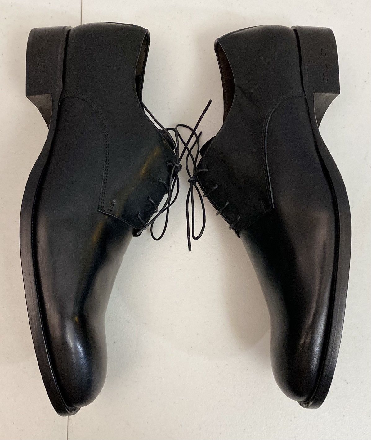 Dsquared2 Dsquared2 🇮🇹 Black Polished Leather Evening Derby 11 NEW Size US 11 / EU 44 - 4 Thumbnail