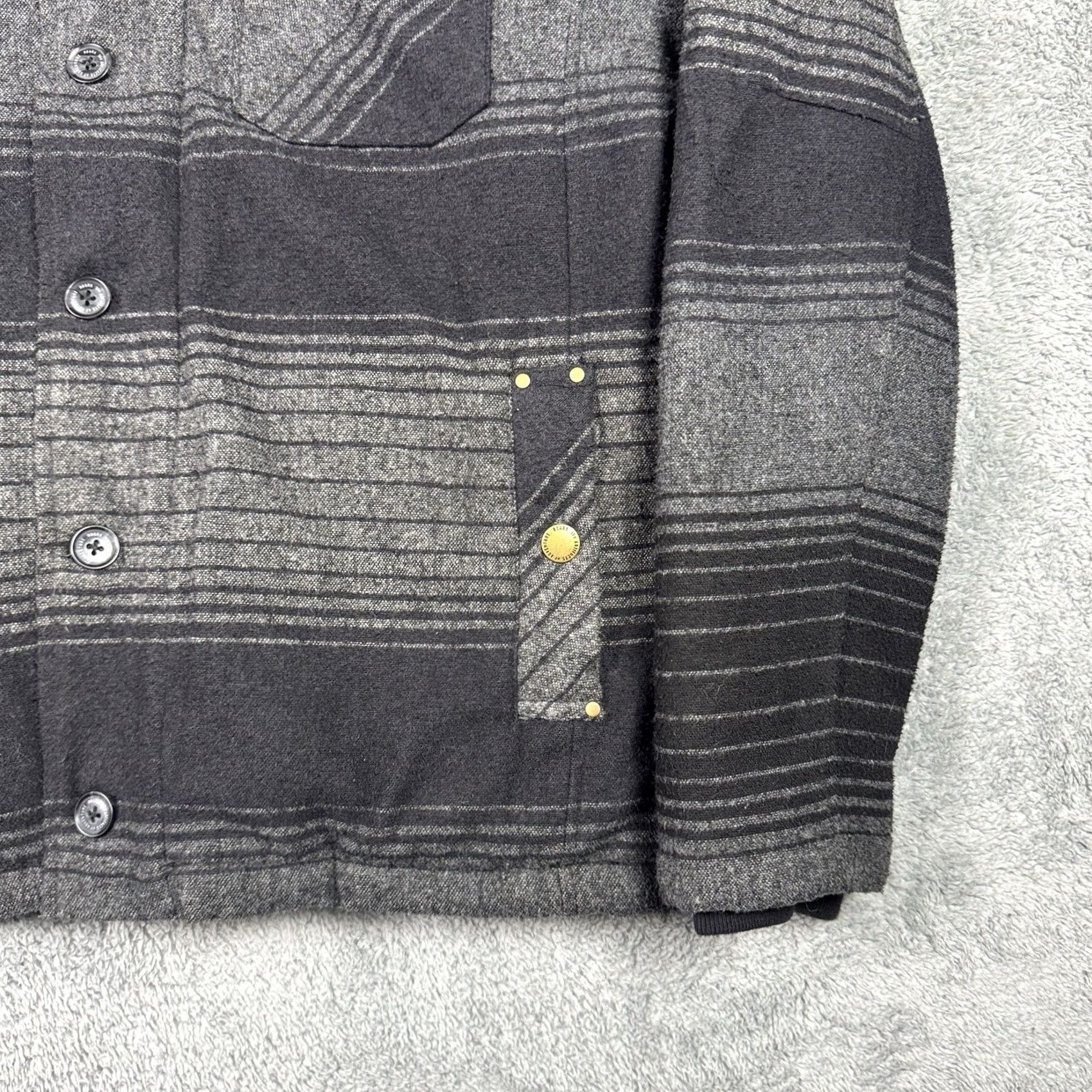 Roark VINTAGE Roark Axeman Jacket Men M Sherpa Wool Lined Utility Field Chore Outdoor Coat Size US M / EU 48-50 / 2 - 2 Thumbnail