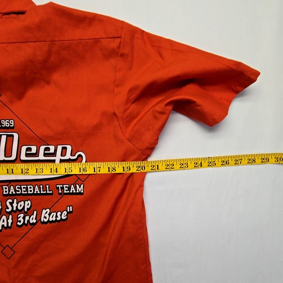 Other Humor Baseball Team Balls Deep Baseball Red M Button Up Size US M / EU 48-50 / 2 - 6 Thumbnail