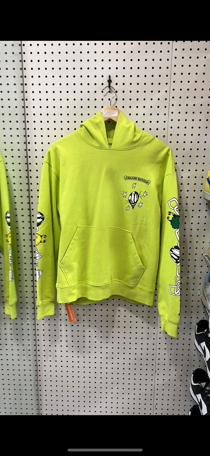 Chrome Hearts New Chrome Hearts Matty Boy Link Hoodie Lime Green Size US M / EU 48-50 / 2 - 1 Thumbnail