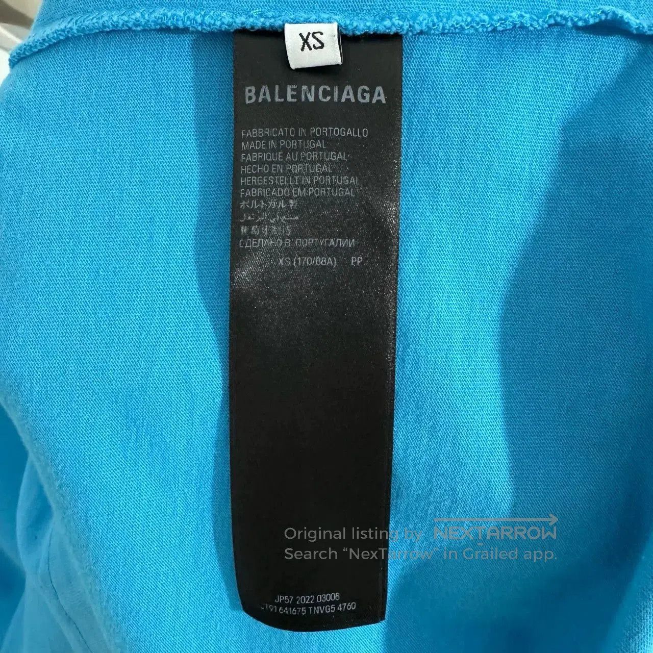 Balenciaga Balenciaga Ice Blue Coke T-Shirt XS. Size US XS / EU 42 / 0 - 4 Thumbnail