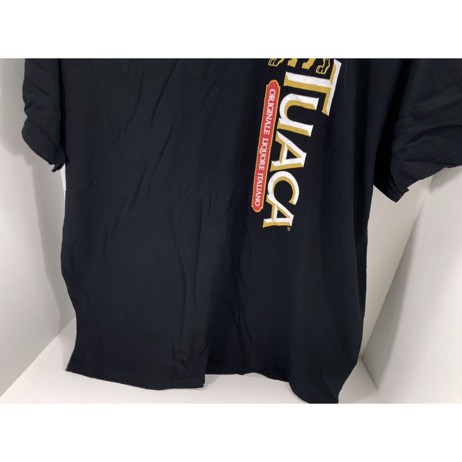 Gildan Tuaca TShirt Mens Size XL Black Logo Cotton Gildan Tag Italian NWOT Size US XL / EU 56 / 4 - 3 Thumbnail