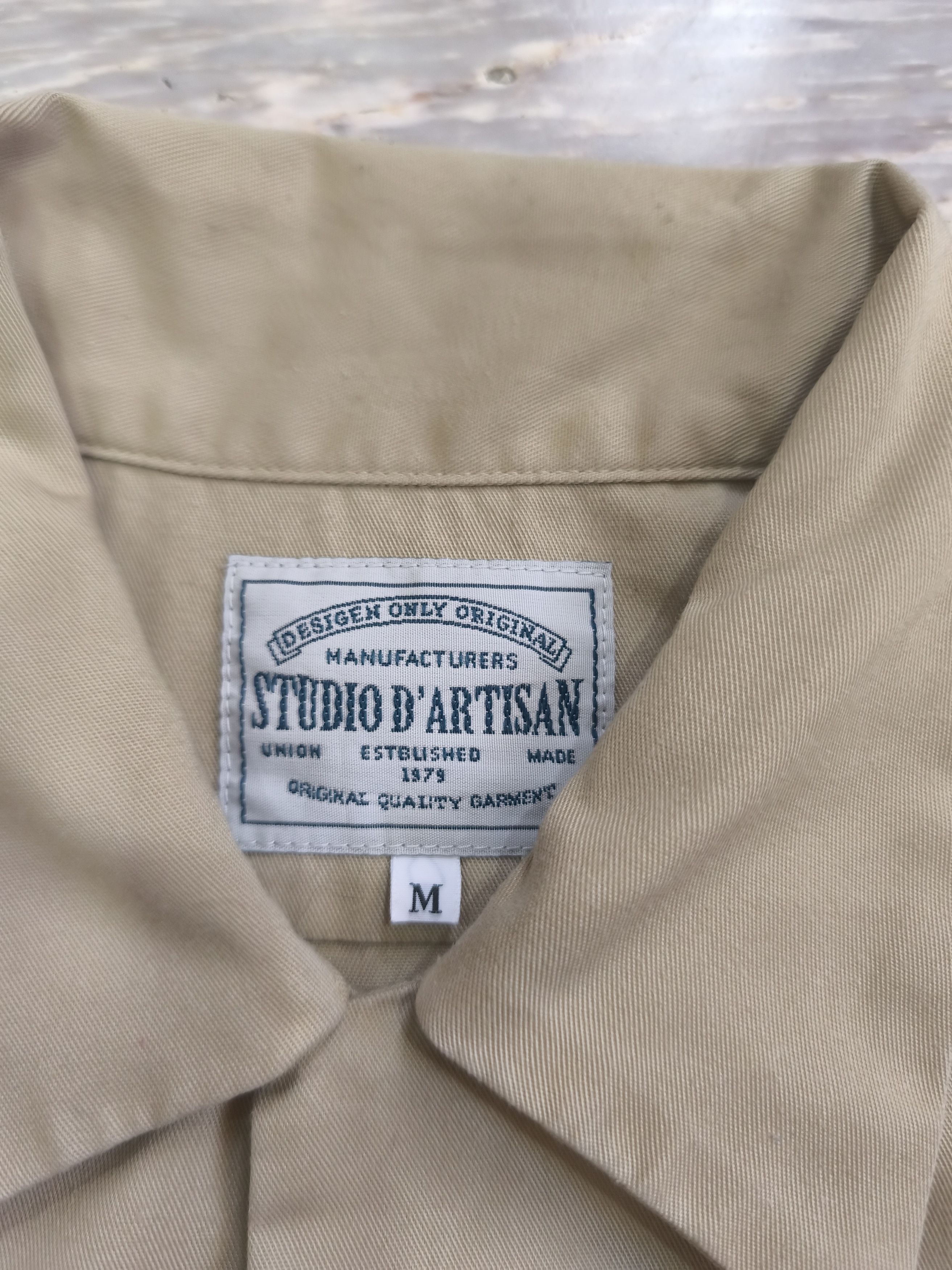 Studio D'Artisan Studio D' Artisan Bowling Shirt Size US M / EU 48-50 / 2 - 5 Thumbnail