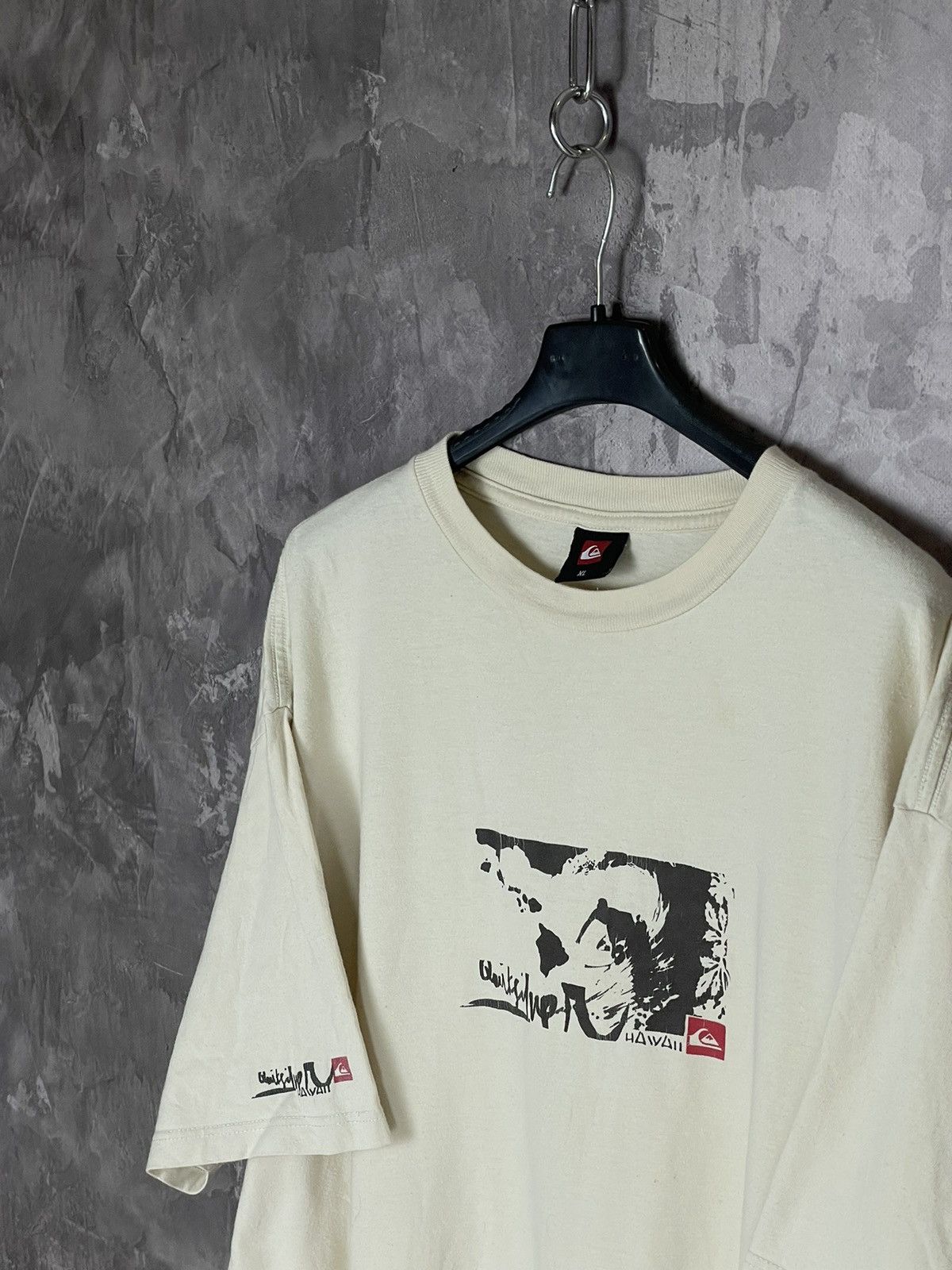 Quiksilver × Vintage Vintage Rap Oversized Quiksilver T-Shirts Big Center Logo Size US XL / EU 56 / 4 - 6 Thumbnail
