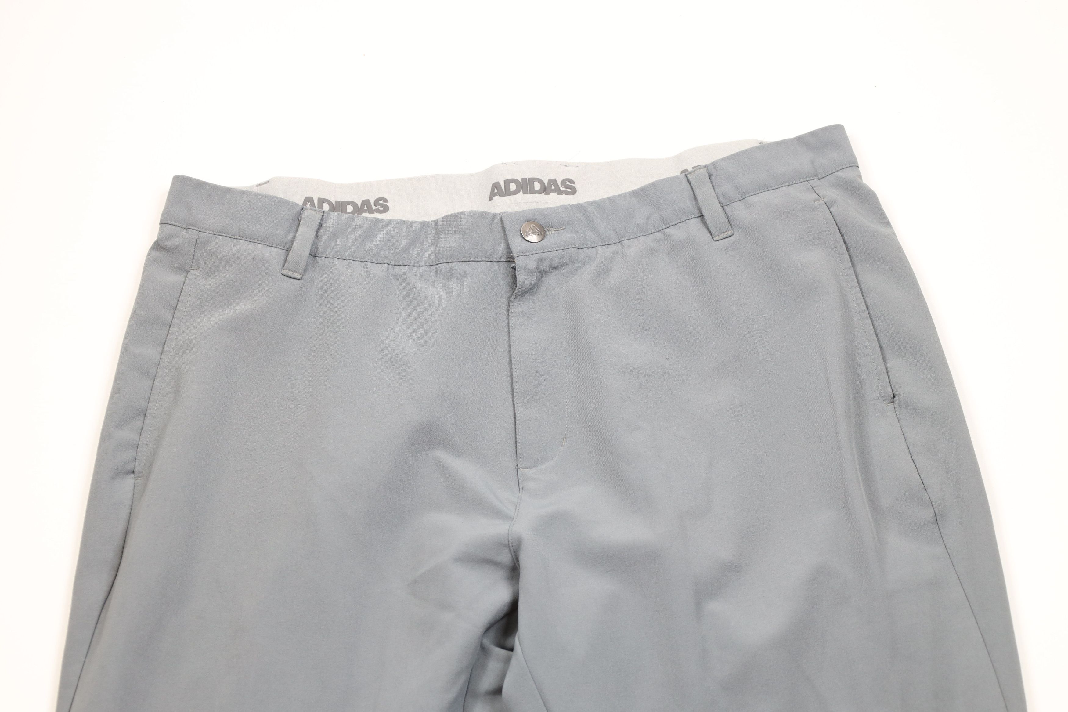 Adidas × Vintage Vintage Y2K Adidas Golf Stretch Wide Leg Chino Pants Gray Size US 40 / EU 56 - 2 Thumbnail