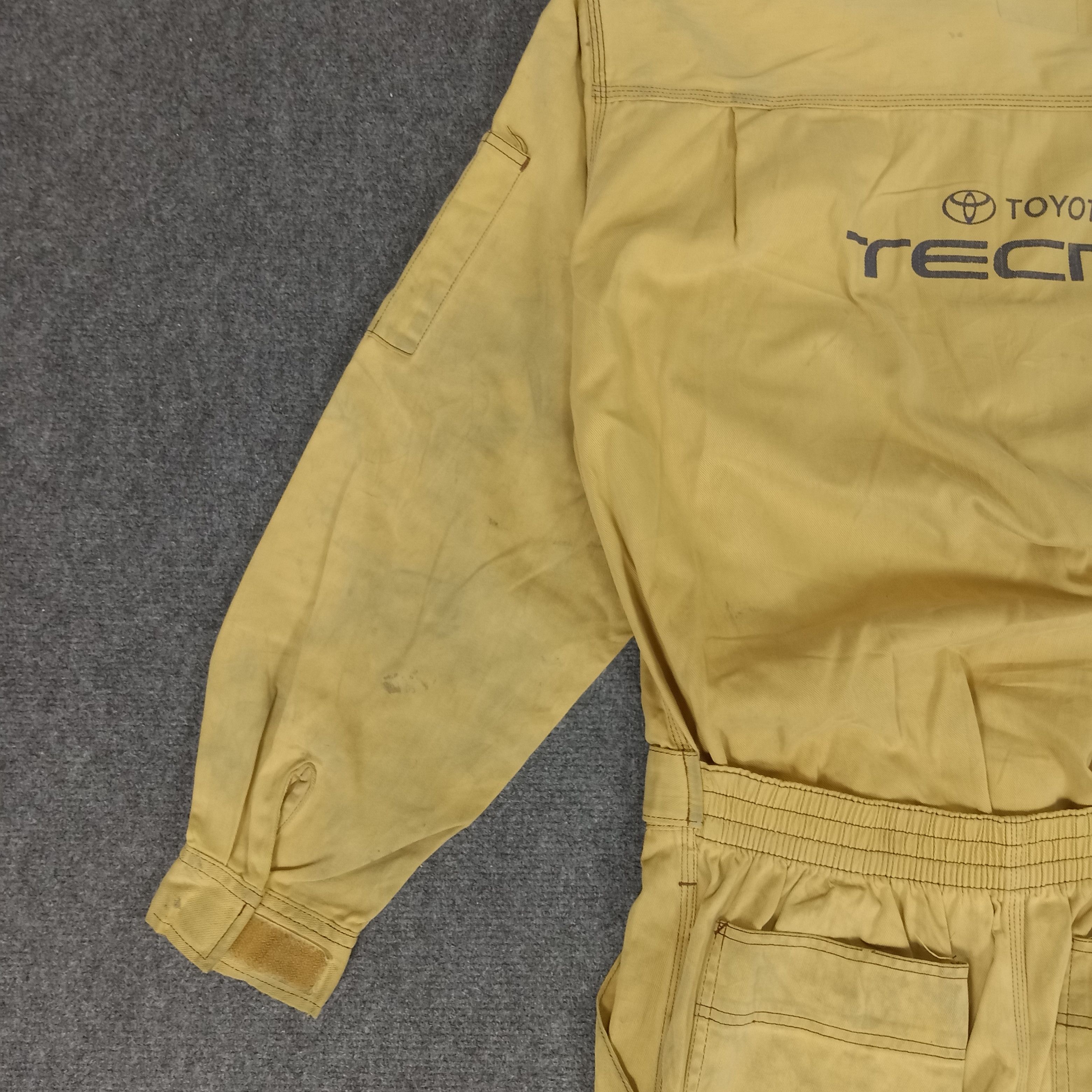 Japanese Brand × Vintage Toyota Tecno Japanese Racing Team Coverall Jacket Size US M / EU 48-50 / 2 - 3 Thumbnail