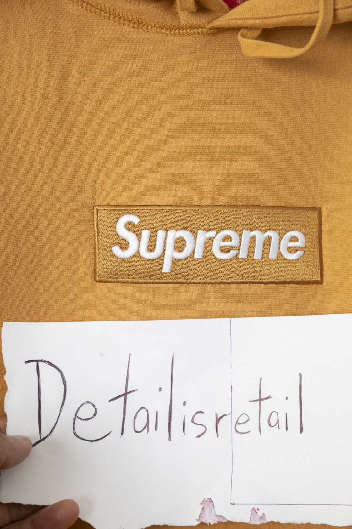Supreme supreme mustard yellow box logo hoody/hoodie Size US M / EU 48-50 / 2 - 3 Thumbnail