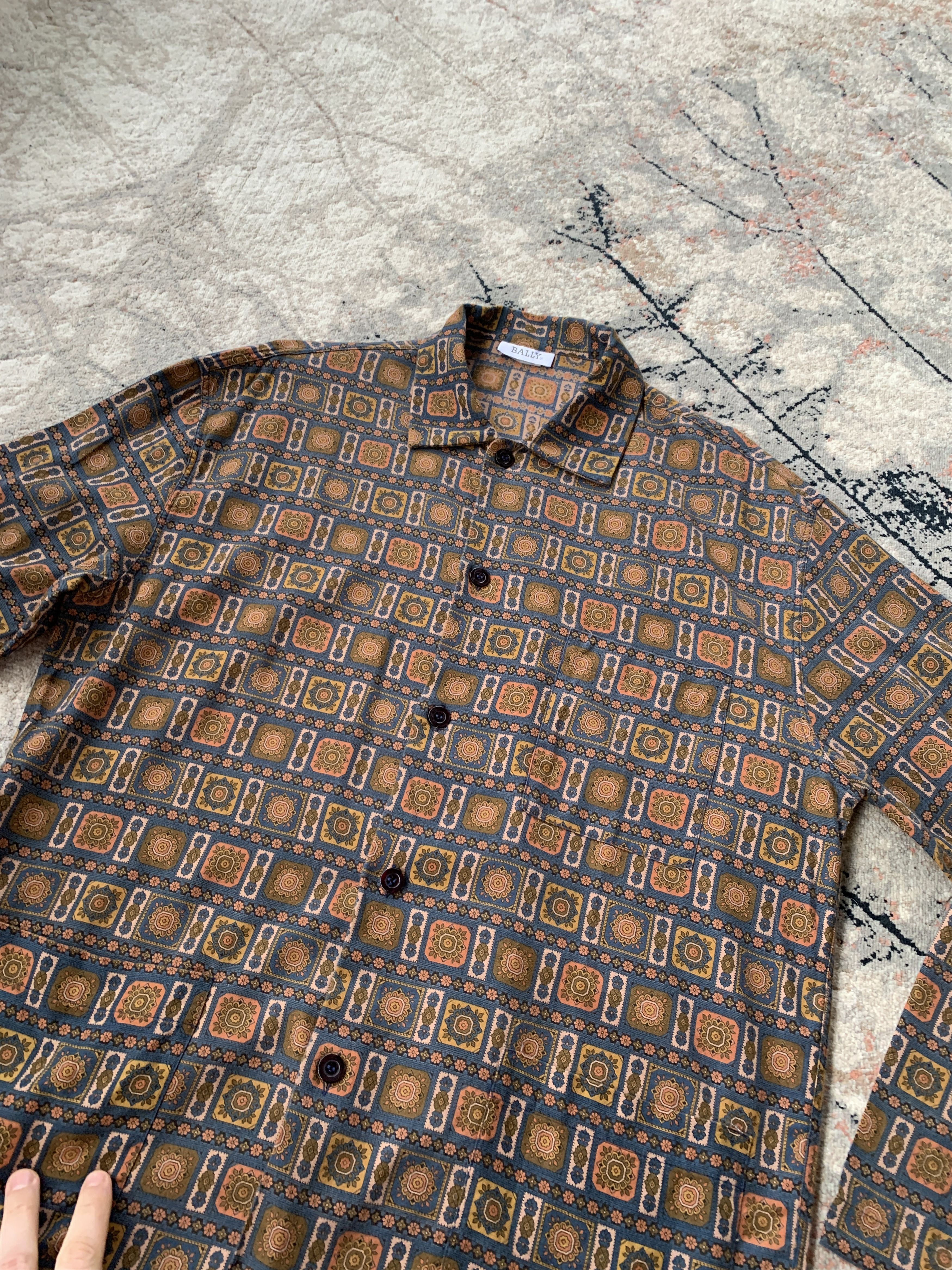 Bally × Vintage Vintage Bally Shirt Size US M / EU 48-50 / 2 - 3 Thumbnail