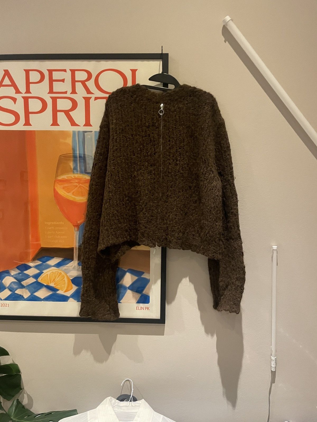 Namacheko Namacheko Brown Alpaca Burgard Zip Cardigan Size US S / EU 44-46 / 1 - 6 Thumbnail