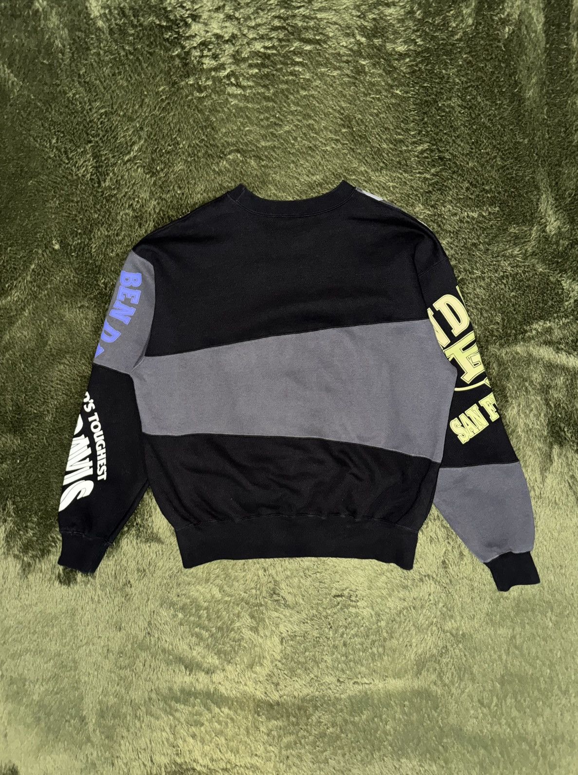 Ben Davis [M] Ben Davis Japan Exclusive Graphic Mixed Sweatshirt Size US M / EU 48-50 / 2 - 8 Thumbnail