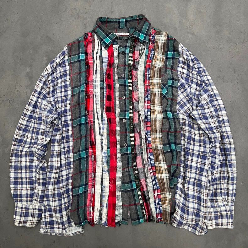 Needles Needles Rebuild Patchwork Shirt Japan Limited - dmc Size US M / EU 48-50 / 2 - 1 Thumbnail