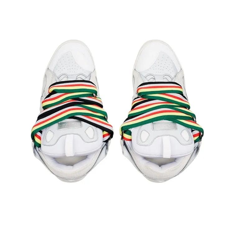 Lanvin o1w1db11024 Curb Low Top Sneakers in Multicolor Size US 14 / EU 47 - 4 Thumbnail