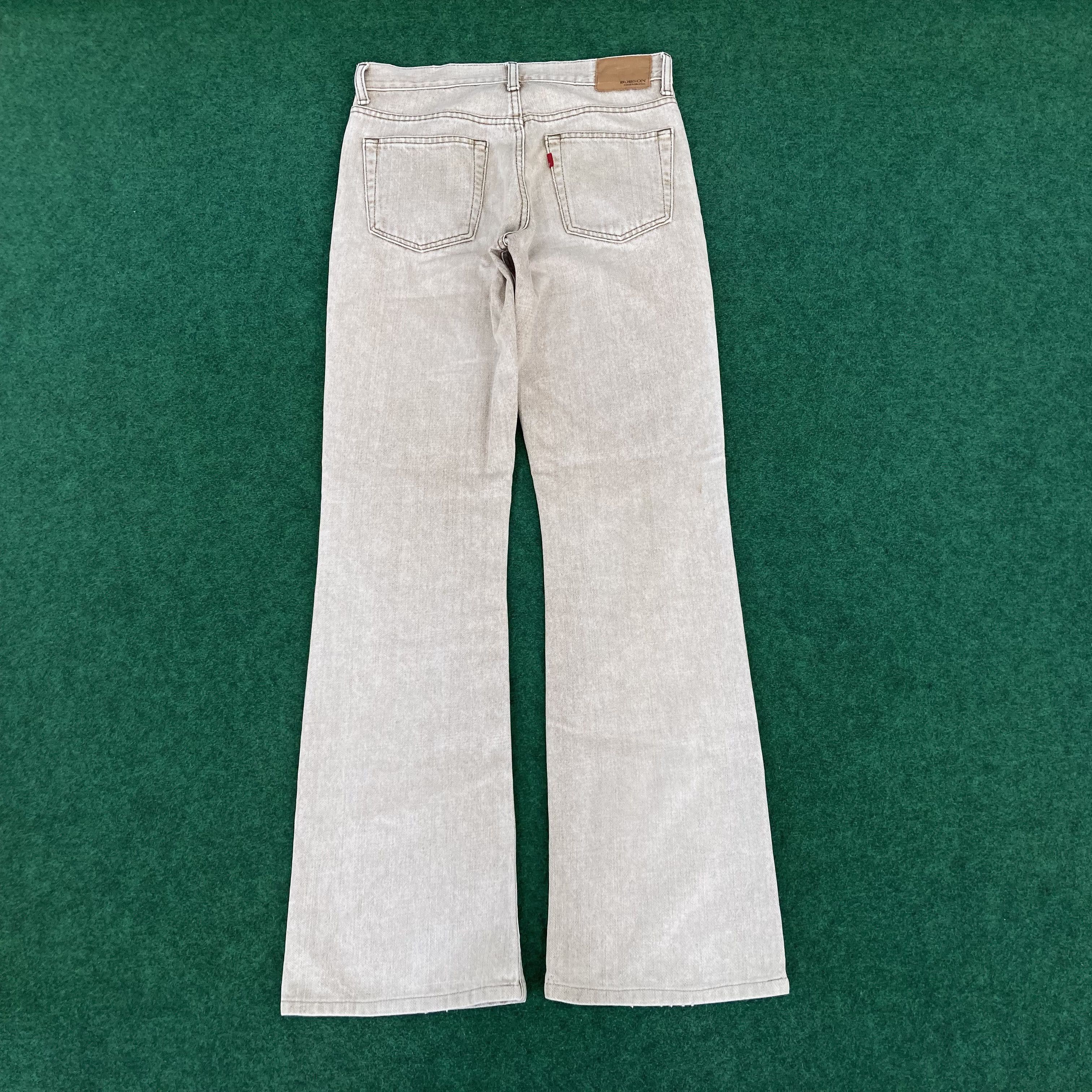 Japanese Brand × Vintage 29x31 Vtg Bobson Faded Denim Bootcut 29 Flared Jeans Size US 29 - 12 Thumbnail