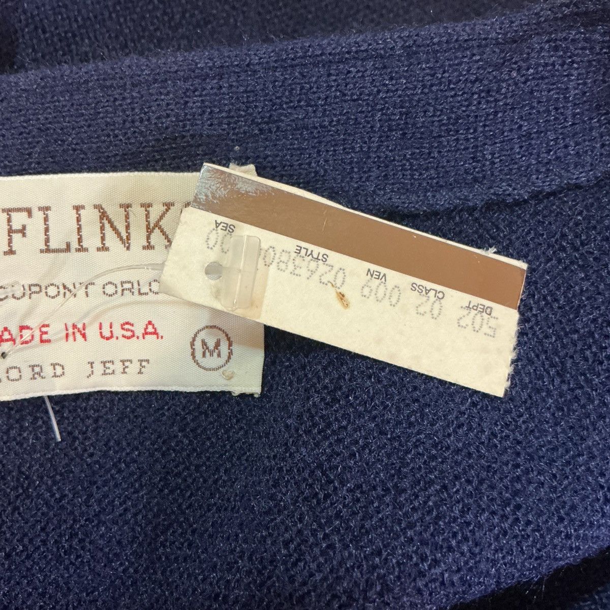 Other Jefflinks Lord Jeff Vintage 60-70’s Men's M Navy Cardigan Size US M / EU 48-50 / 2 - 5 Thumbnail