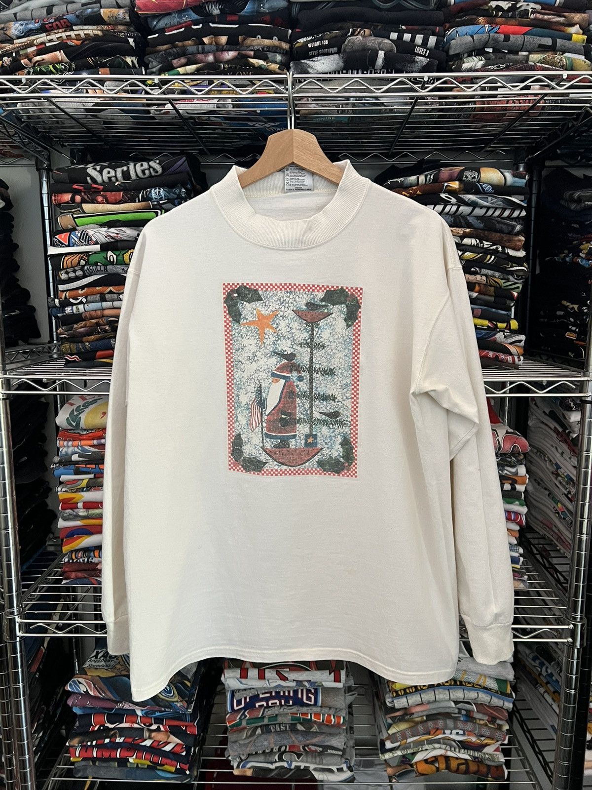 Arts & Science 90s Santa Claus Christmas Paint Tee Size US L / EU 52-54 / 3 - 1 Thumbnail