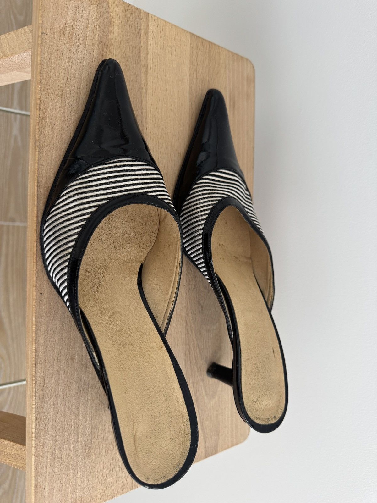 Vintage VINTAGE made in Italy - heeled mules Size US 7 / IT 37 - 10 Thumbnail