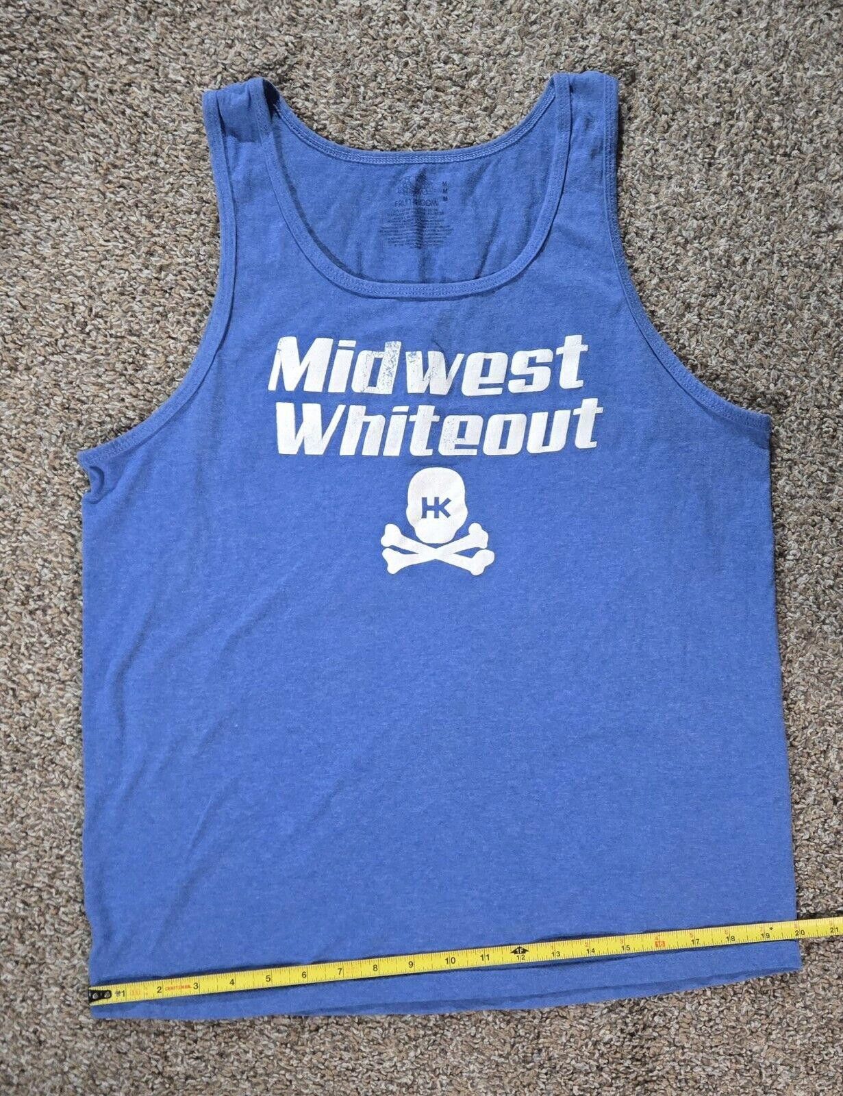 Fruit Of The Loom Blue HK Midwest Whiteout Tank Top Fruit Of The Loom Size M Size US M / EU 48-50 / 2 - 6 Thumbnail