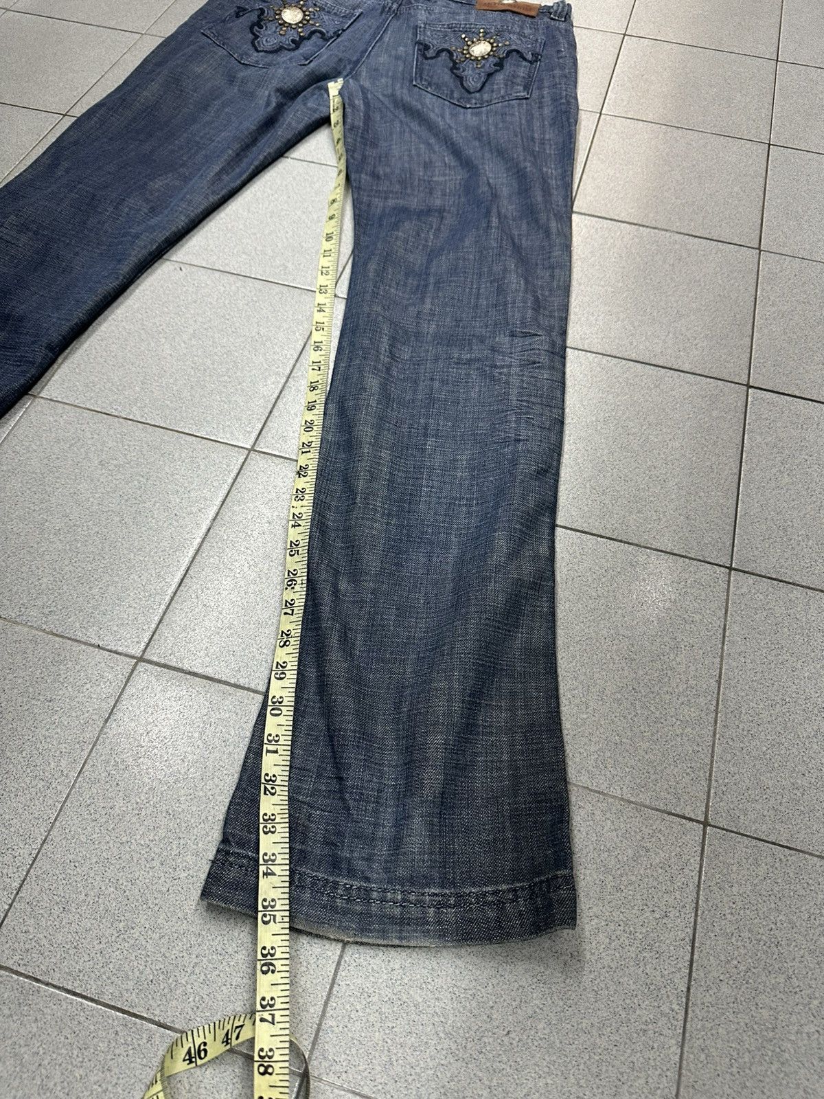 Japanese Brand × Vintage VTG ANTIQUE Denim Pants Size US 36 / EU 52 - 14 Thumbnail