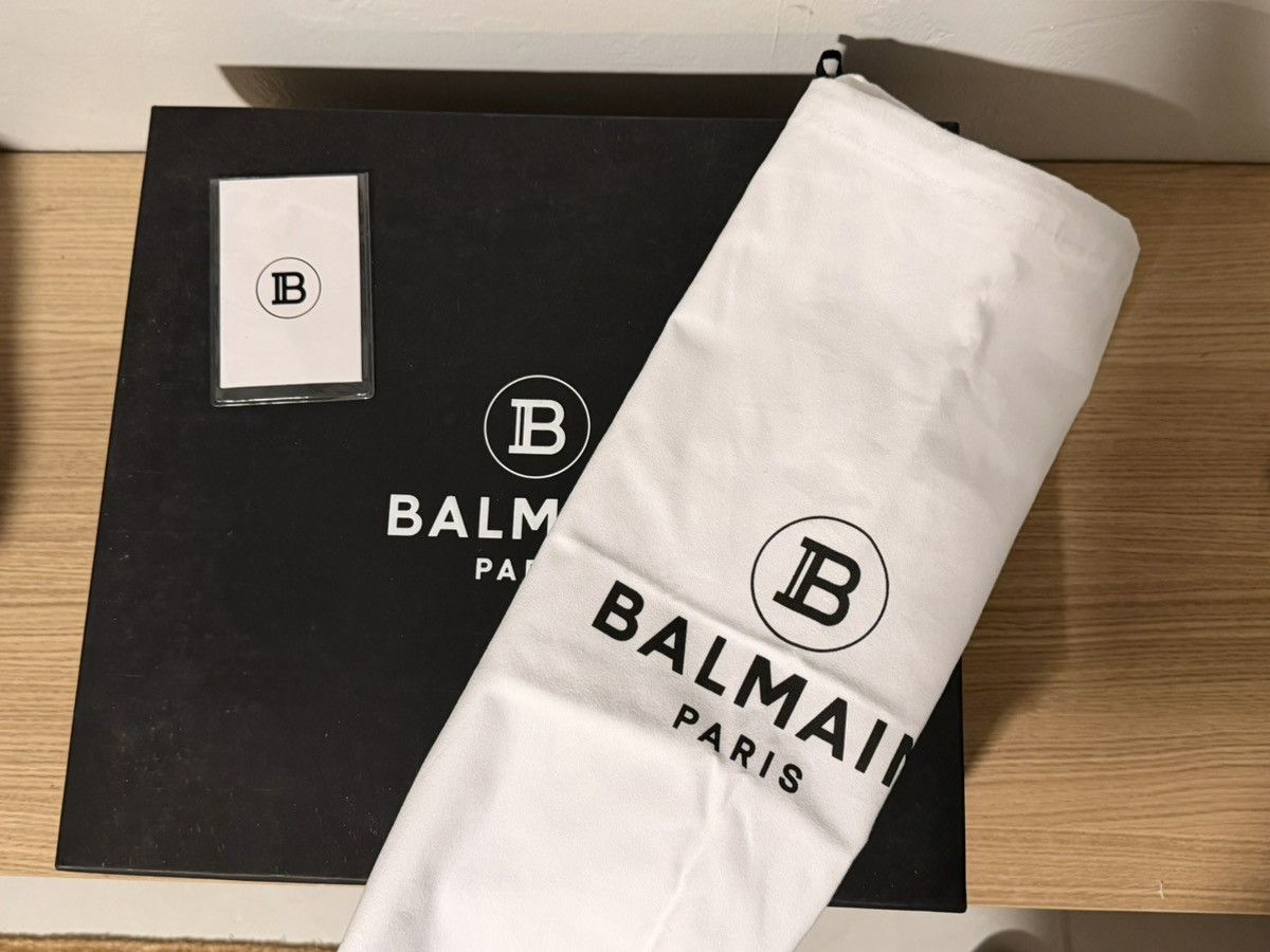 Balmain Balmain Jace Sneakers Blue/Gray Size 12 EU45 – Worn Once Size US 12 / EU 45 - 11 Thumbnail