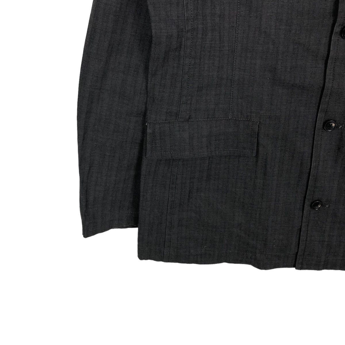 Japanese Brand 🔥VINTAGE HIKORY CHORE JACKET CK JAPAN ISSEY MIYAKE Size US L / EU 52-54 / 3 - 3 Thumbnail