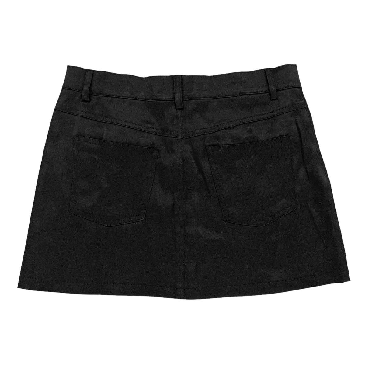 Japanese Brand Black mini skirt y2k Size 24" / US 00 / IT 34 - 3 Thumbnail