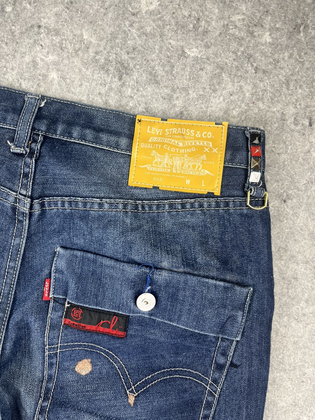 CLOT × Levi's Levi’s 505 x CLOT x DR Romanelli japan selvedge denim Size US 32 / EU 48 - 9 Thumbnail