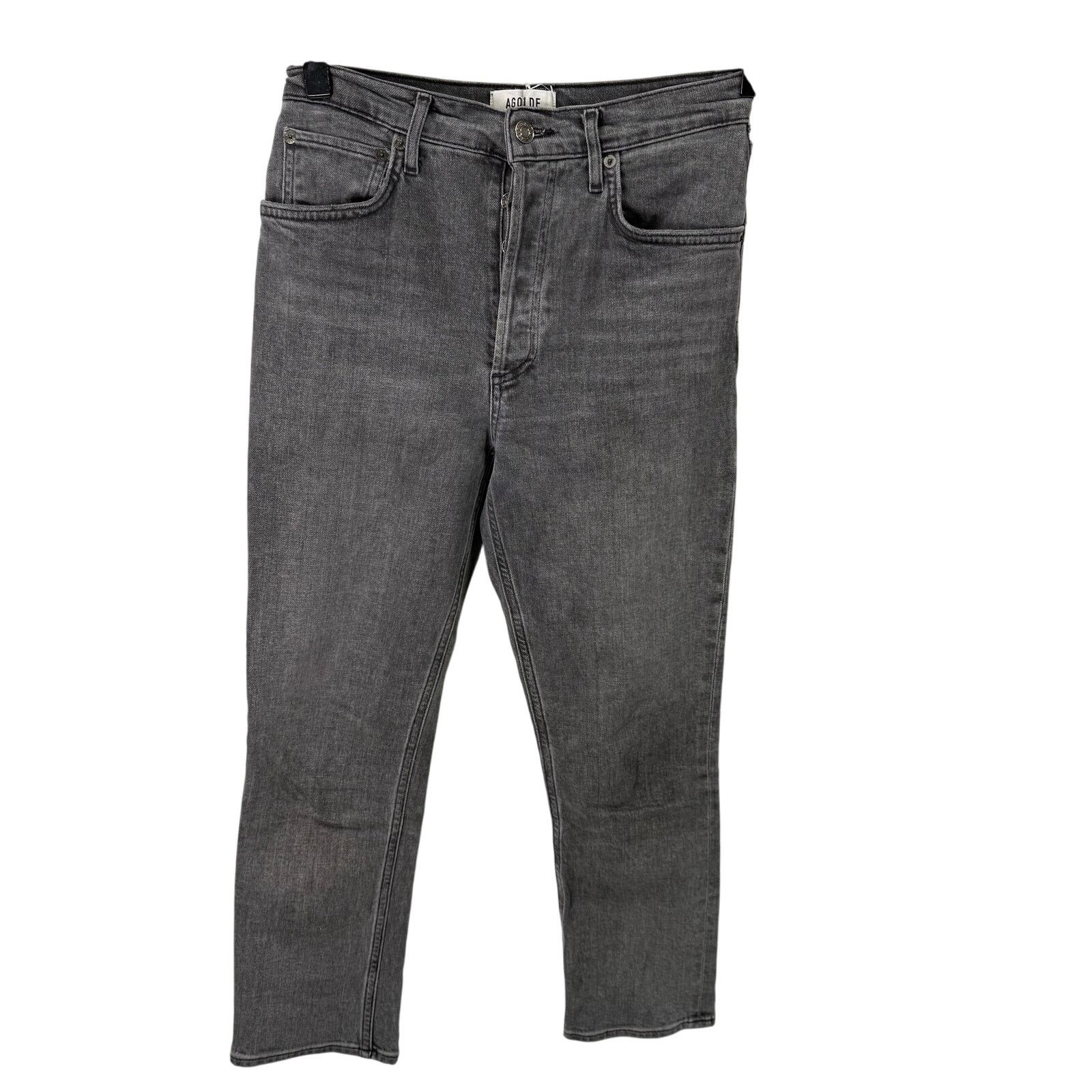 Agolde Agolde Women’s Jeans sz 26 High Rise Riley Crop #G584 Size 26" / US 2 / IT 38 - 5 Thumbnail
