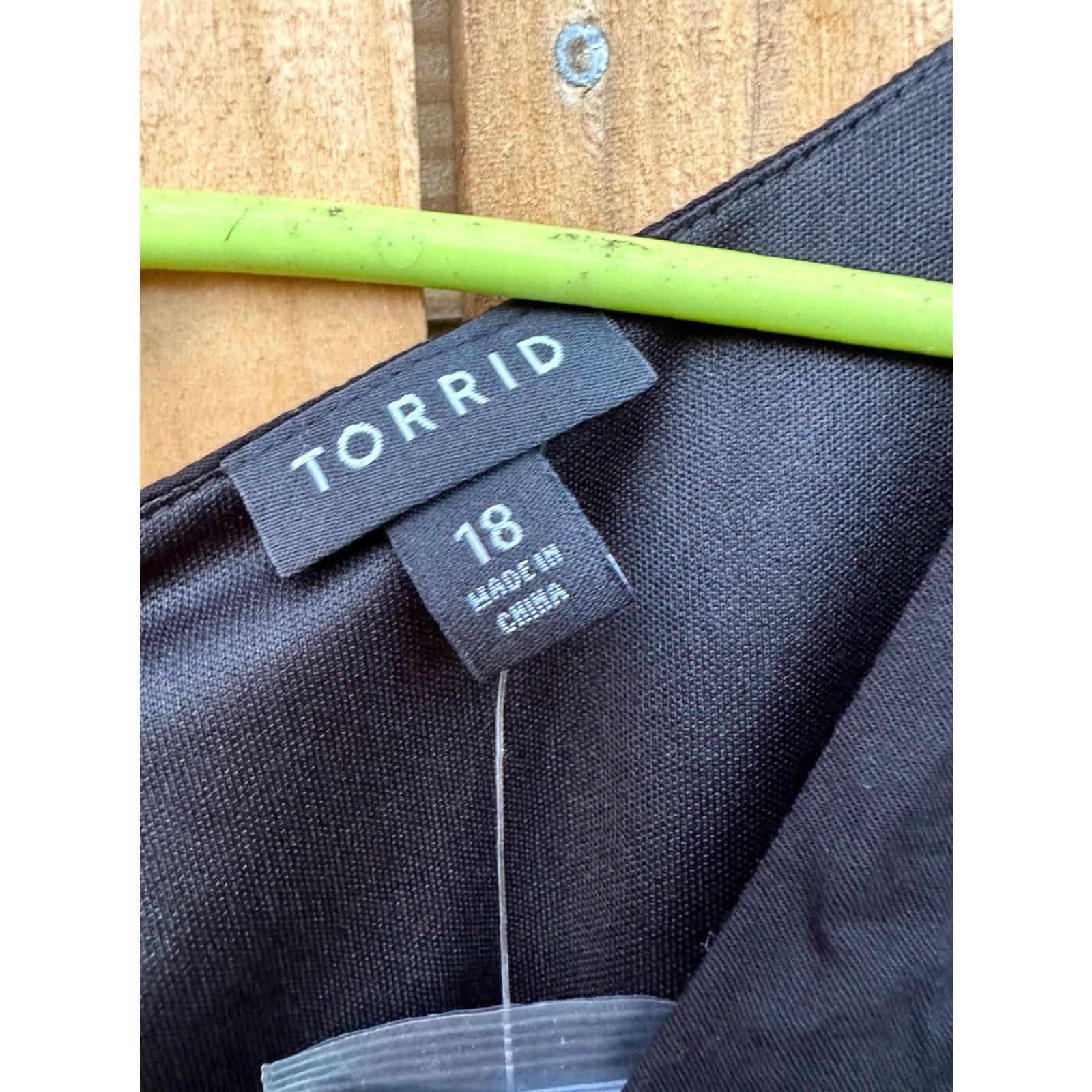 Torrid Torrid Maxi Dress Short Sleeve Black Women’s Size 18 NWT Size 40" / US 18 - 4 Thumbnail