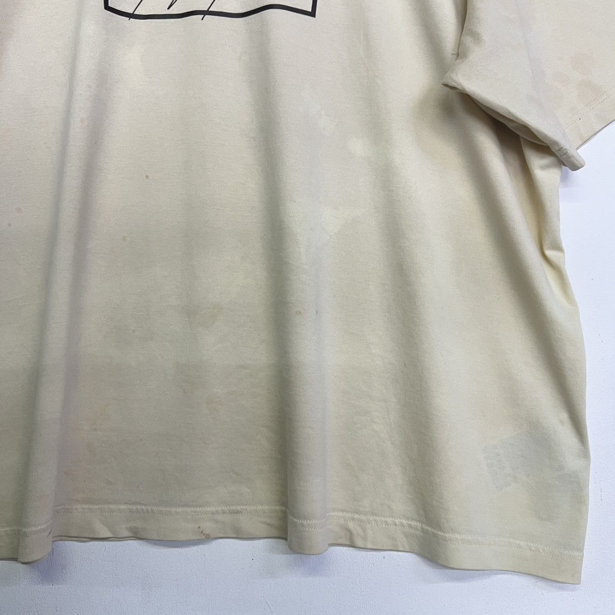 Y-3 Y-3 Adidas YOHJI YAMAMOTO Spellout Oversize Disstress Tee Size US XXL / EU 58 / 5 - 4 Thumbnail