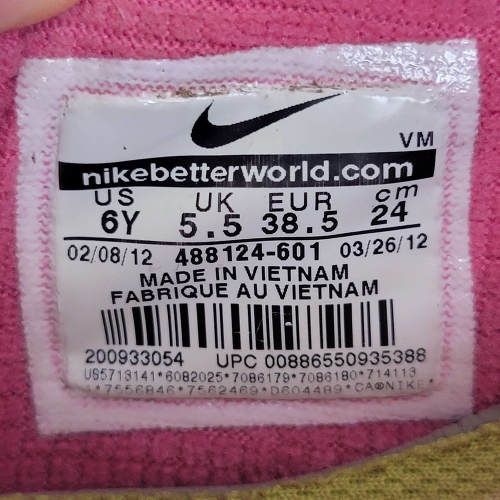 Nike Nike Air Max+ 2012 'Atomic Green-Rave Pink' - 7.5 Size US 7.5 / IT 37.5 - 9 Thumbnail