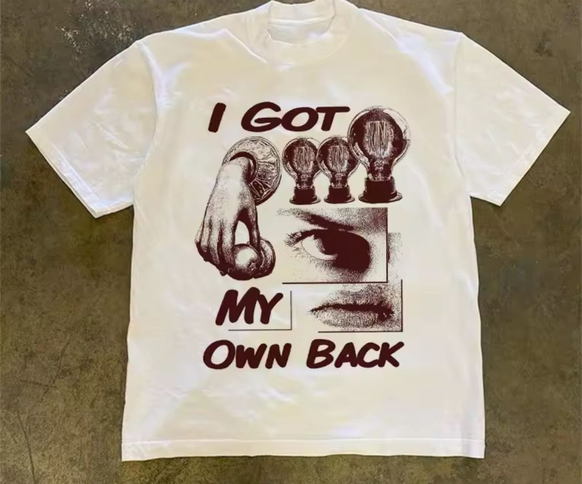 Japanese Brand Korean Harajuku Vintage I Got My Own Back Graphic T-Shirt Size US S / EU 44-46 / 1 - 1 Thumbnail