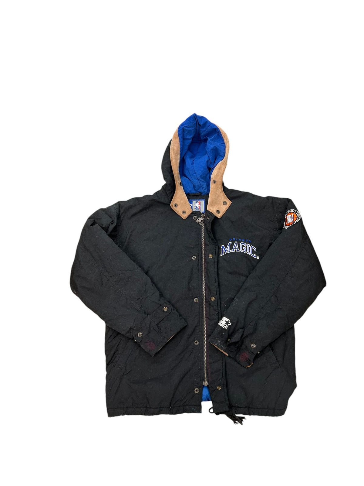 Starter × Vintage Vtg Orlando Magic Starter Jacket Size US S / EU 44-46 / 1 - 1 Thumbnail
