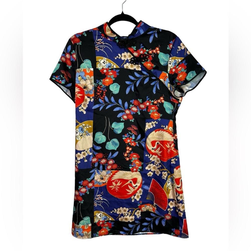 Zara Zara l NWT Satin Effect Mini Dress Large Size L / US 10 / IT 46 - 3 Thumbnail