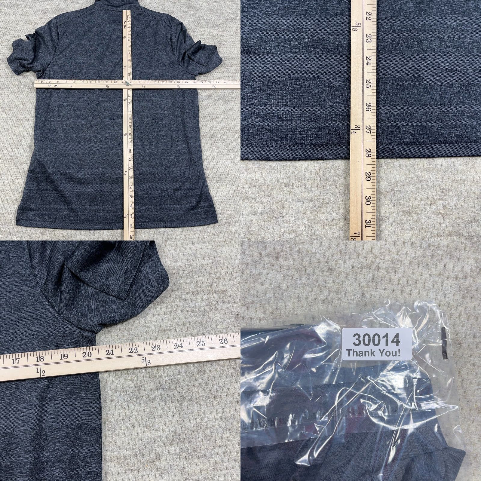 Oakley Oakley Polo Shirt Men Small Gray Striped Performance Hydrilix Wicking Golf NWT Size US S / EU 44-46 / 1 - 8 Thumbnail