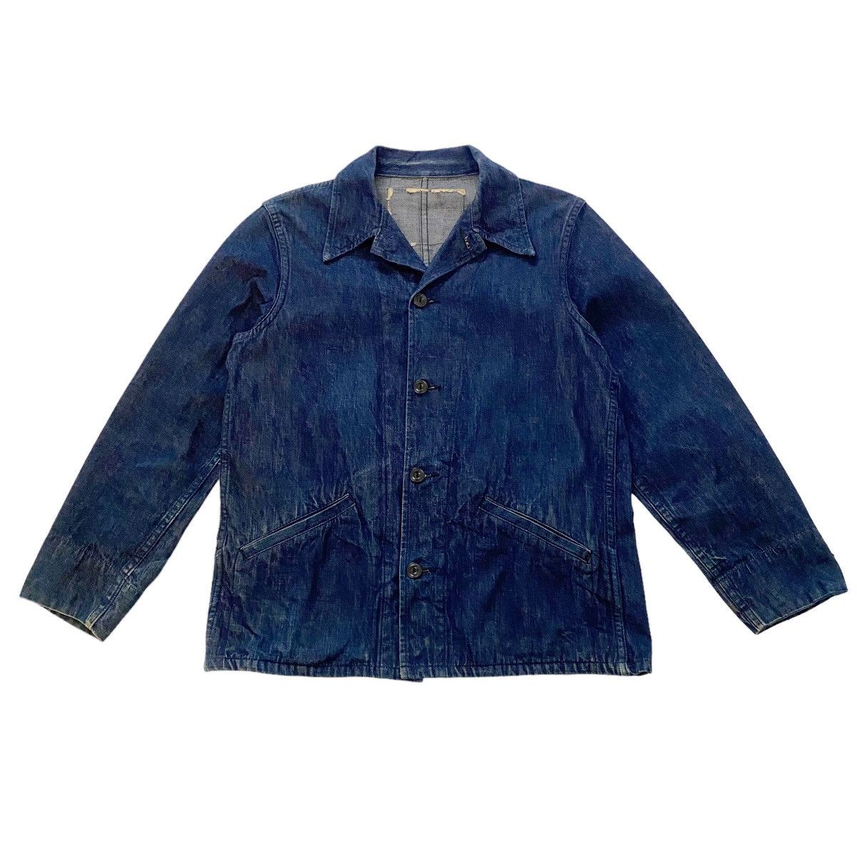Sugar Cane ✨M11570 Vintage Sugar Cane chore denim jacket Size US M / EU 48-50 / 2 - 1 Thumbnail