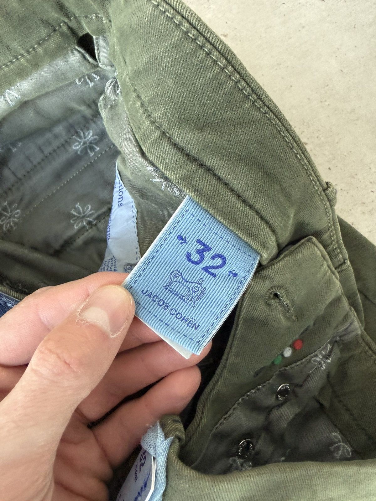 Jacob Cohen JACOB COHEN Comfort Bobby Chino Pants Size US 32 / EU 48 - 5 Thumbnail