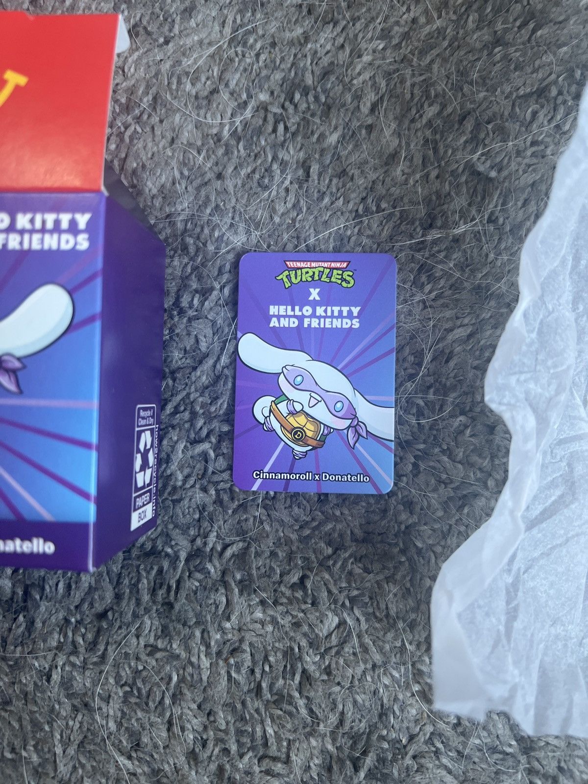 Nickelodeon TMNT X Hello Kitty And Friends Cinnamoroll X Donatello Size ONE SIZE - 4 Thumbnail
