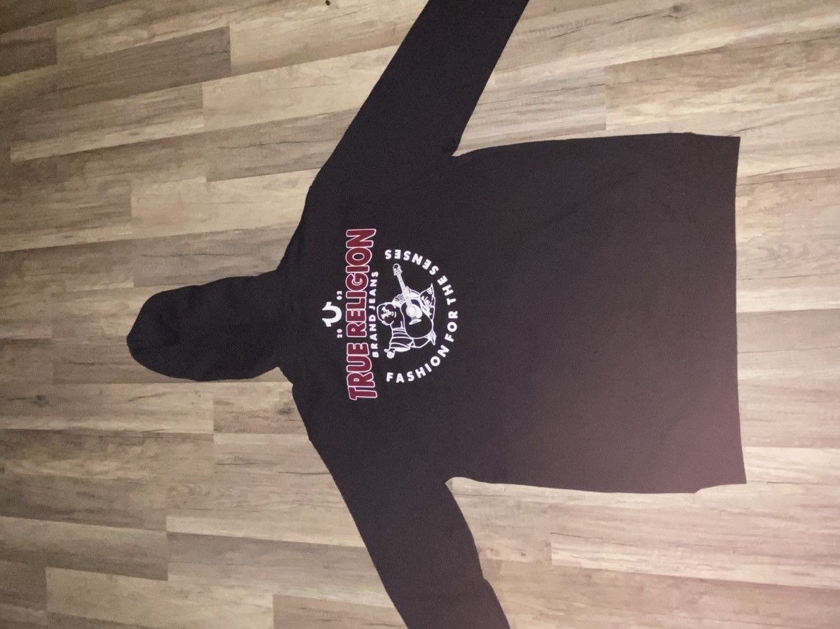 True Religion True Religion Y2k Men’s Large Black Zip-Up Hoodie Size US L / EU 52-54 / 3 - 4 Thumbnail