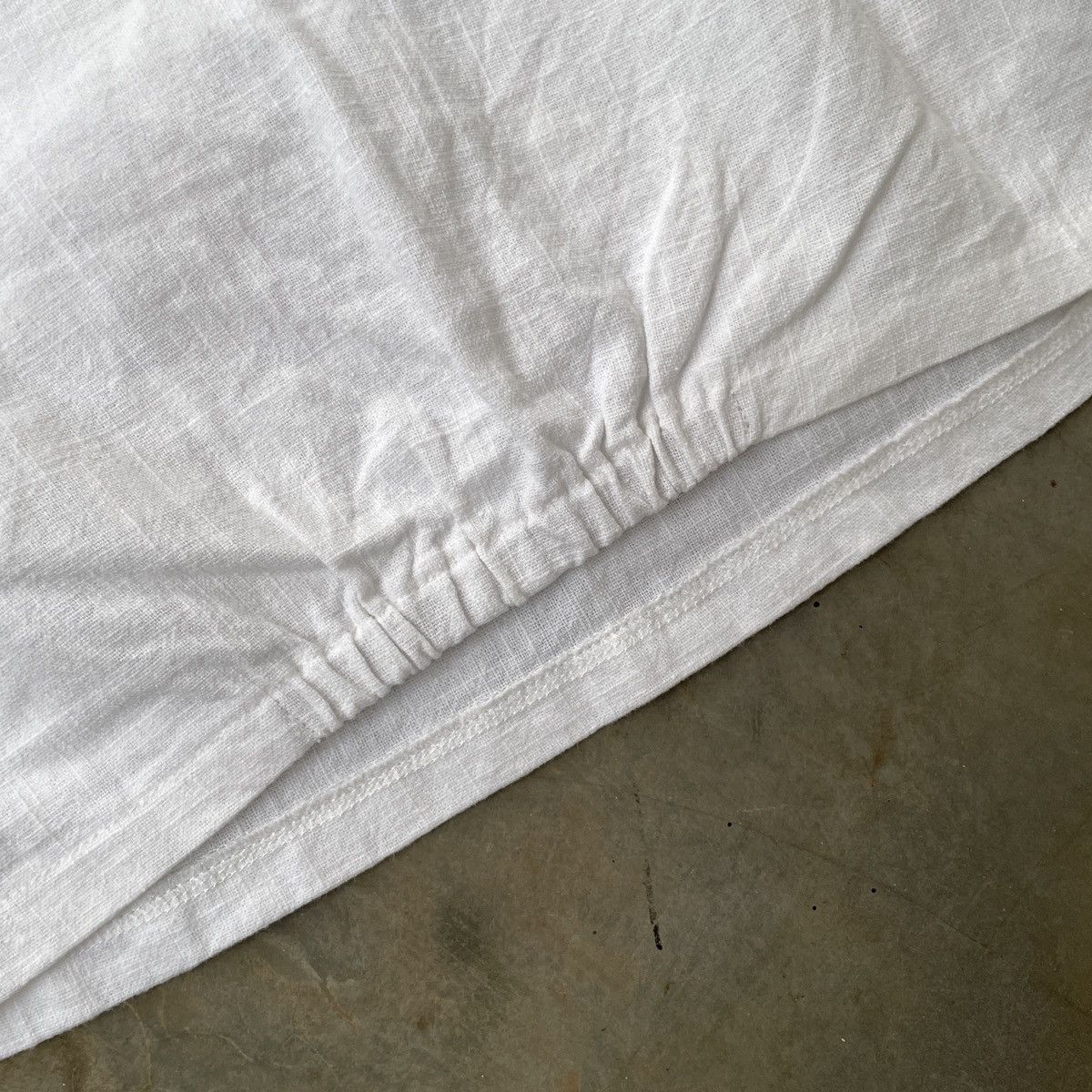 L.F. Markey LF Markey Fabian Top Shirt White Linen Blend Casual Ladies Size XS / US 0-2 / IT 36-38 - 7 Thumbnail