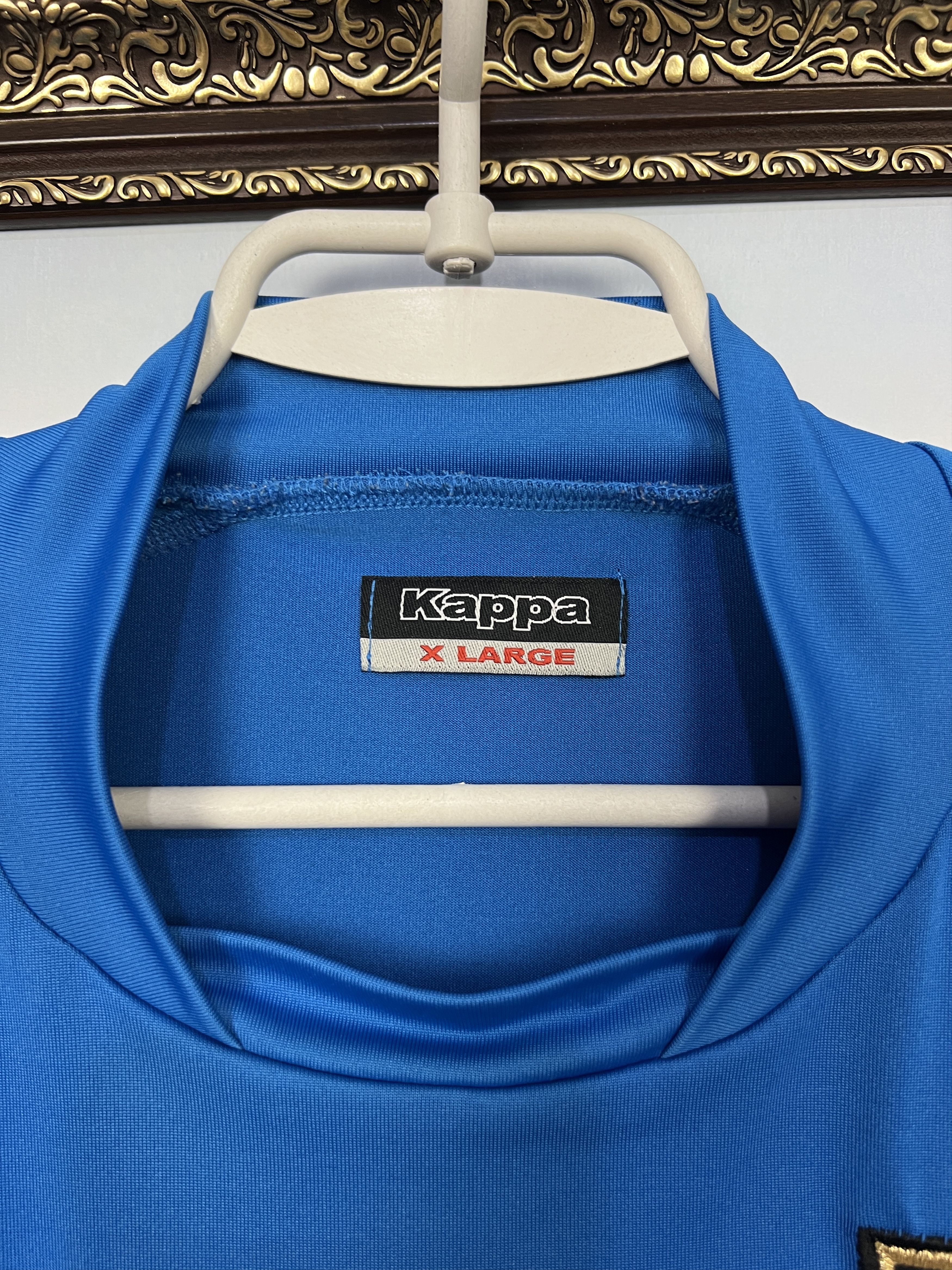 Kappa Italy Home football shirt 2000 Soccer Kappa Blue Jersey Size US XL / EU 56 / 4 - 6 Thumbnail