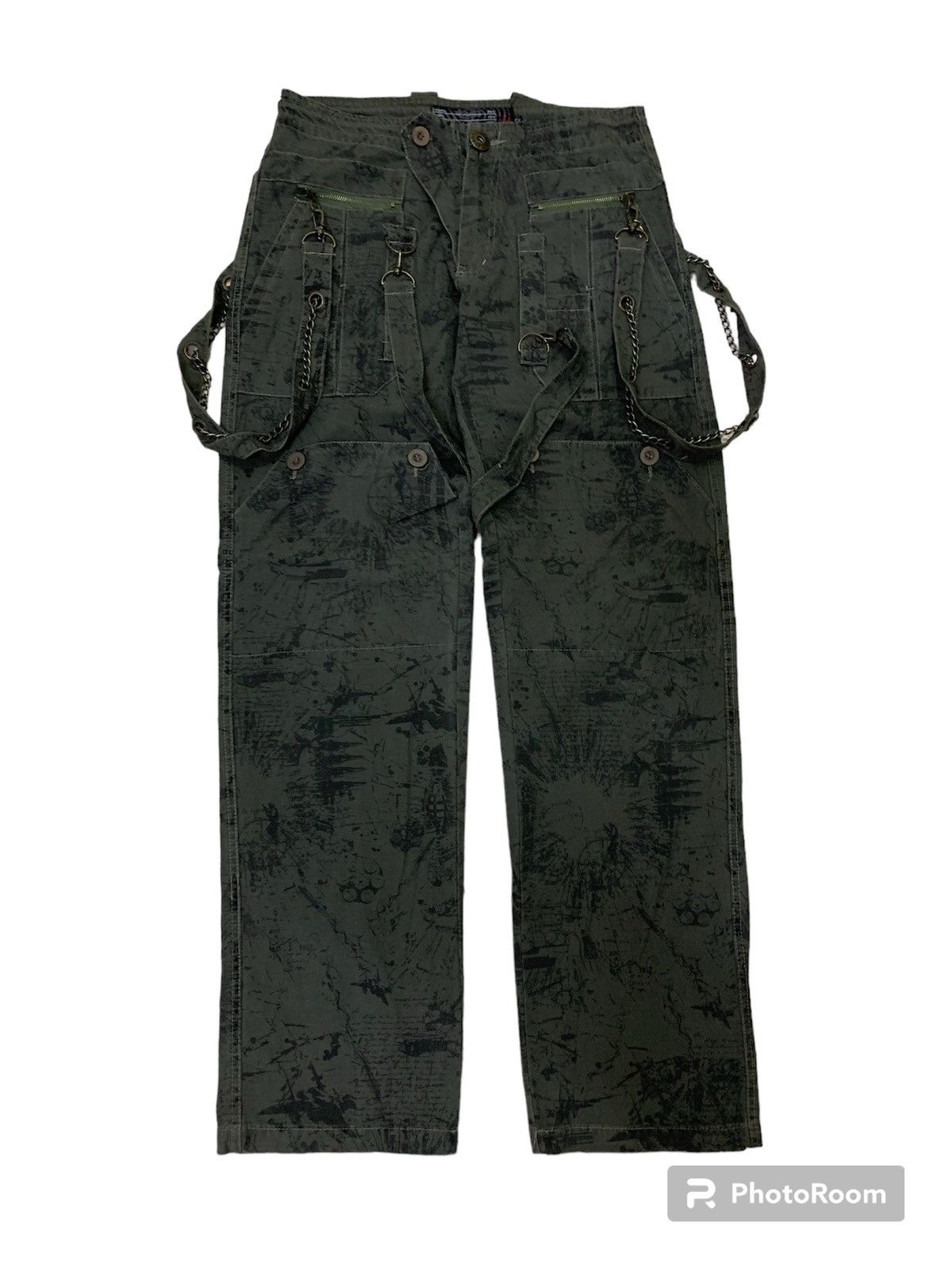 Vintage Japanese Overprint Cargo Pant