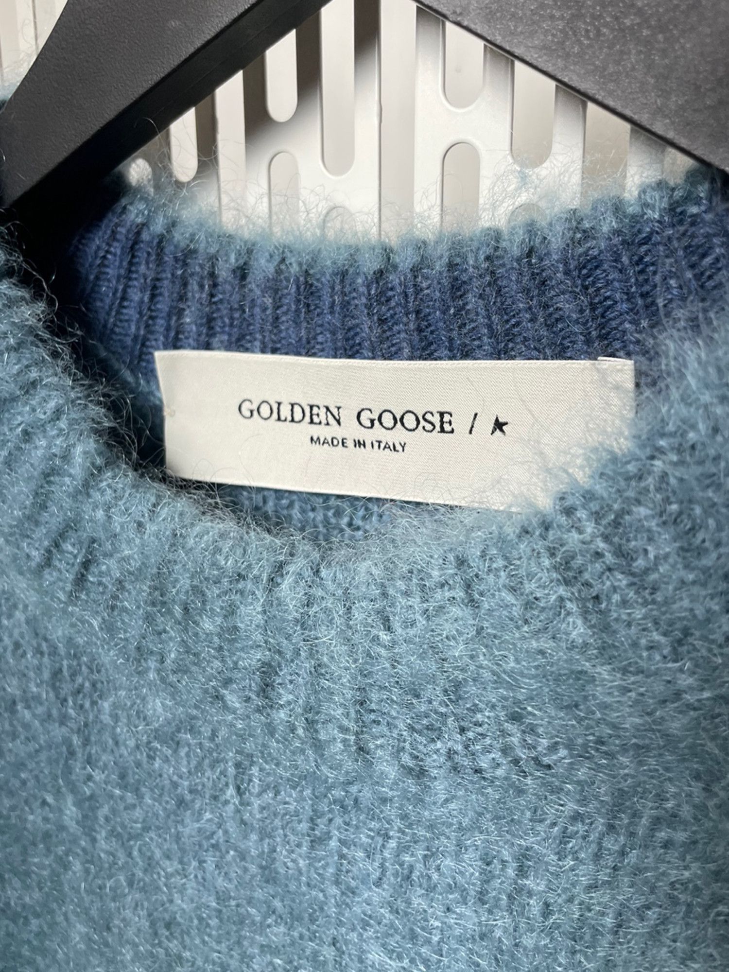 Golden Goose GOLDEN GOOSE Devis Brushed Mohair Wool Sweater Size US S / EU 44-46 / 1 - 5 Thumbnail