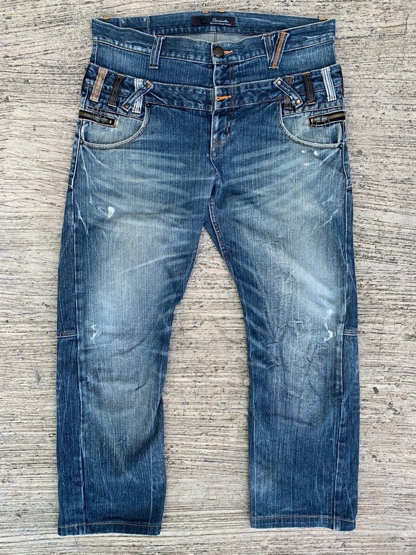 Hysteric Glamour × If Six Was Nine × Le Grande Bleu (L.G.B.) Japanese semantic jeans beautiful design Size US 34 / EU 50 - 4 Thumbnail