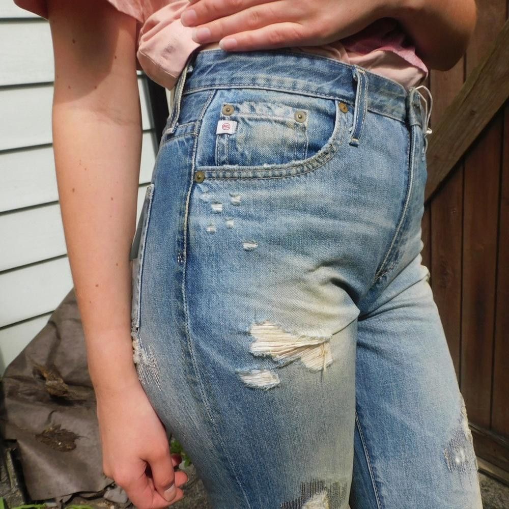 AG Adriano Goldschmied AG Phoebe Jeans Size 28" / US 6 / IT 42 - 1 Thumbnail