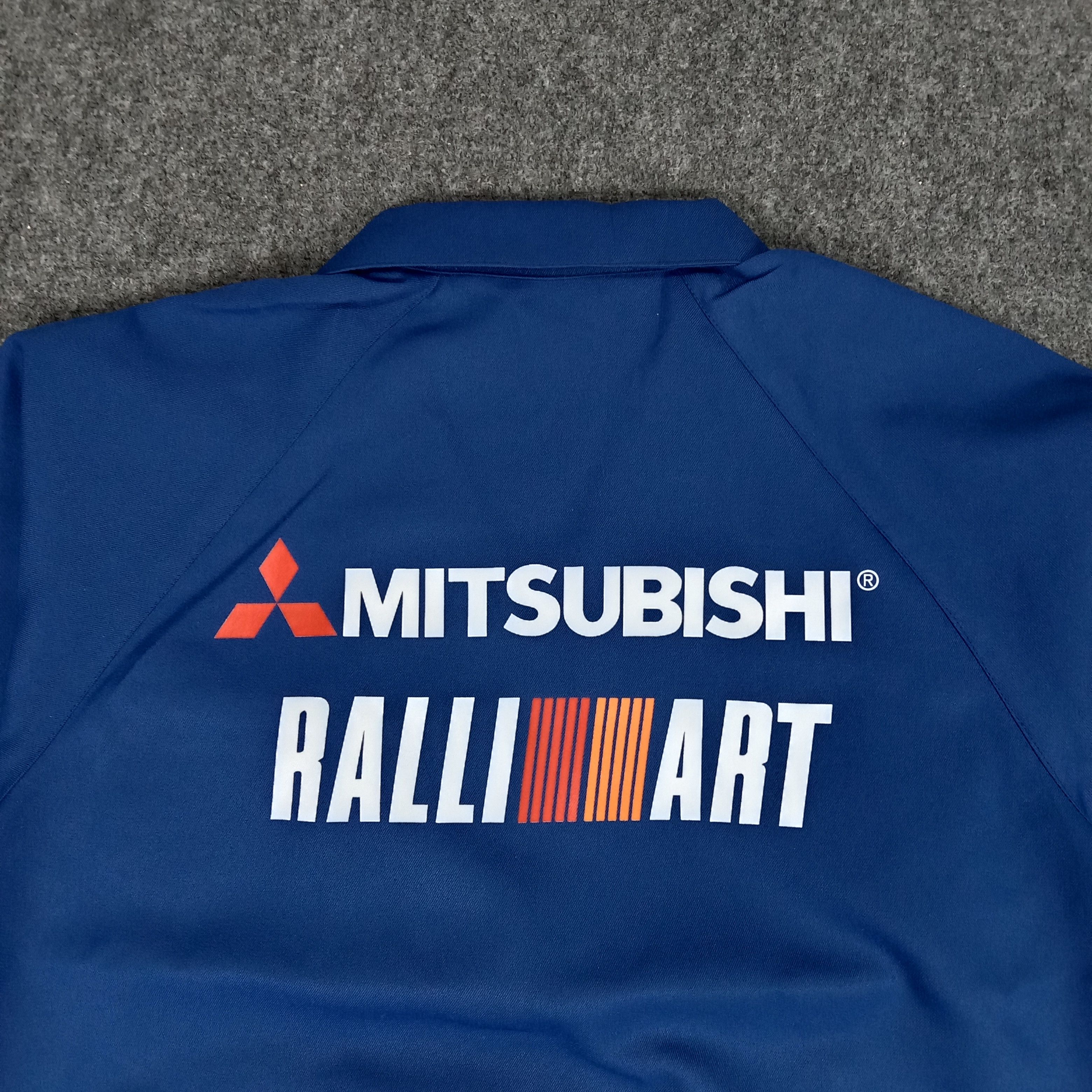 Japanese Brand × Vintage Mitsubishi Ralli Art Japanese Racing Custom Jacket Size US M / EU 48-50 / 2 - 2 Thumbnail