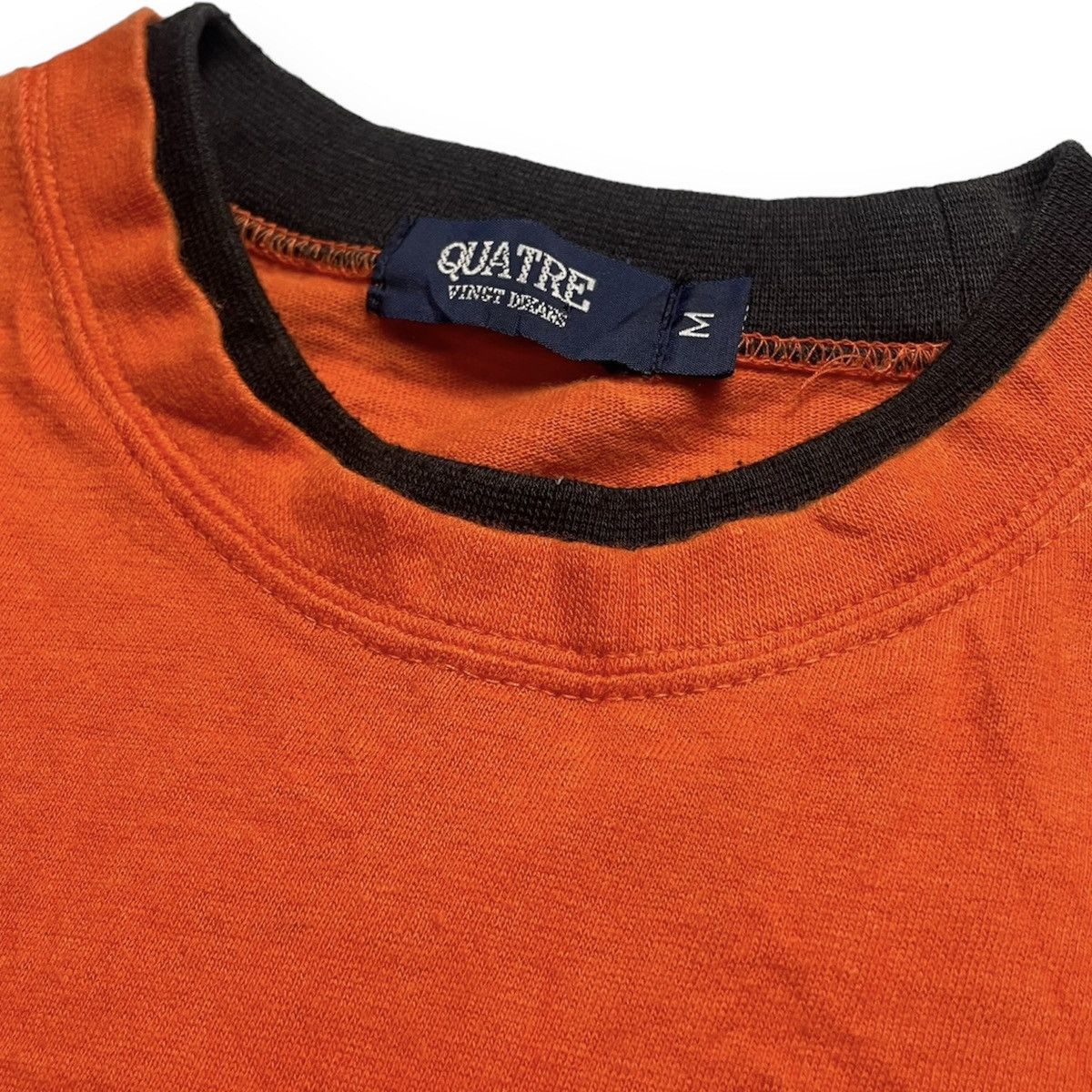 If Six Was Nine × Le Grande Bleu (L.G.B.) × Seditionaries 🇯🇵 Y2K QUATRE VINGT DIXANS PUNK DOUBLE LAYER TSHIRT Size US M / EU 48-50 / 2 - 4 Thumbnail