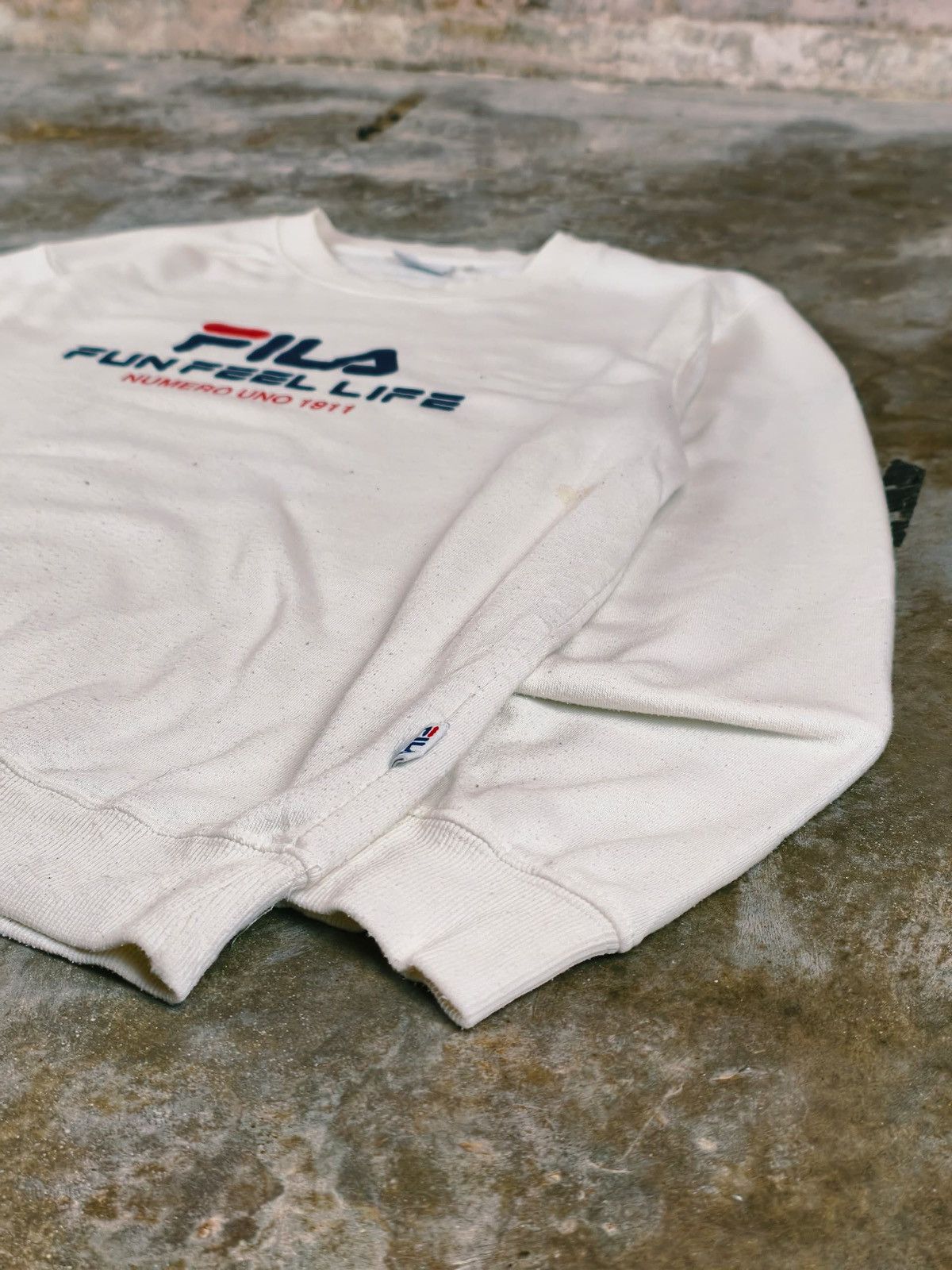 Fila × Vintage Fila Sweatshirt Size US L / EU 52-54 / 3 - 9 Thumbnail